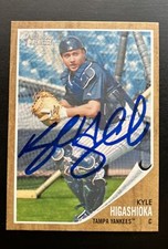 Kyle Higashioka Signed 2011 Topps Heritage Minors Yankees Autographed 