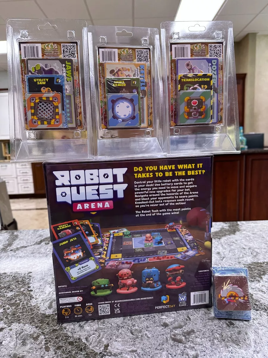  Robot Quest Arena Board Game : Toys & Games