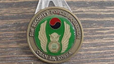 USAF 51st Security Forces Squadron SFS MP Osan AFB ROK Challenge Coin #221X