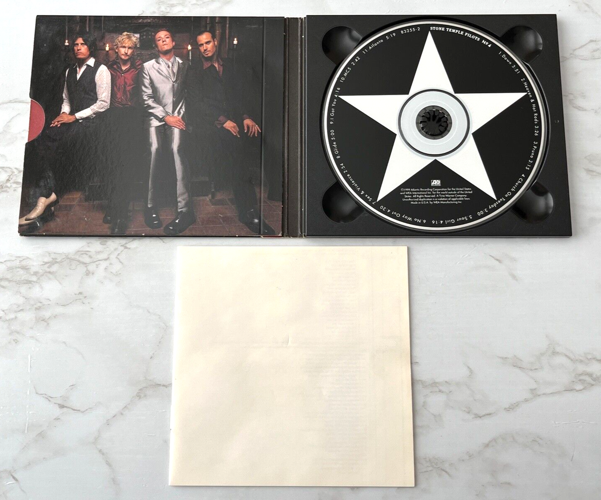 Stone Temple Pilots No. 4 CD Digipak 1999 Atlantic 832552 Chester