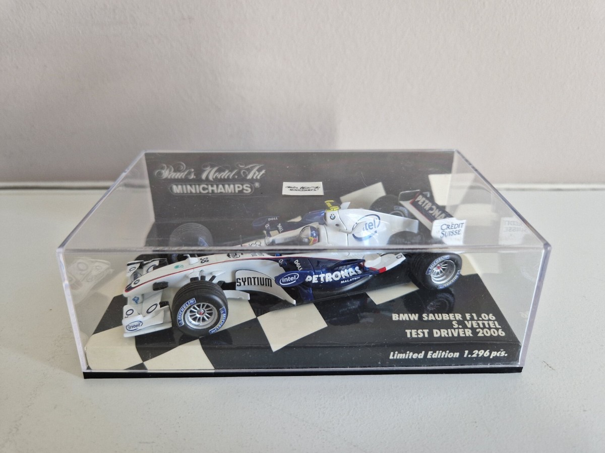 直筆サイン BMW SAUBER F1.06 ベッテル テストドライバー 06' 直筆サイン BMW SAUBER F1.06 ベッテル テストドライバー 06