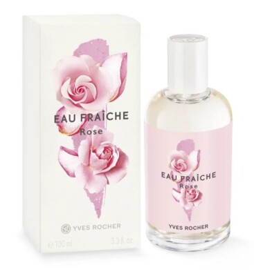 Yves Rocher Eau Fraîche Rosenblüten Rose  EdT  100ml - Neu & OVP