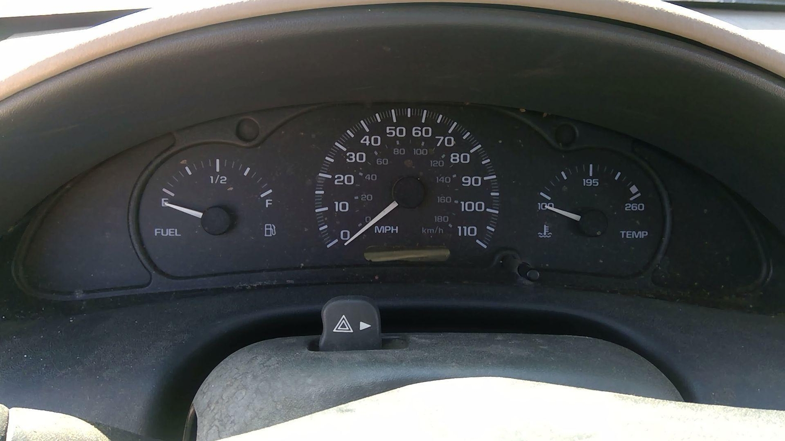 00 01 02 03 Chevy Cavalier Speedometer Cluster Instrument Gauges Panel