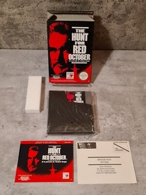 Nintendo NES The Hunt for Red October con embalaje original e instrucciones FRA