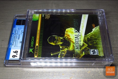 CGC 9.6 A+ - Mortal Kombat: Deception - SCORPION Edition Original Xbox 2004 NEW!