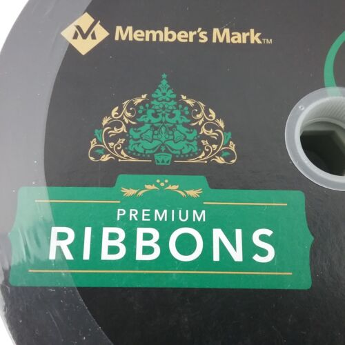 Member's Mark Premium Ribbon Silver Wired Edged 50 Yards 1.5 inches Wide - Picture 7 of 10
