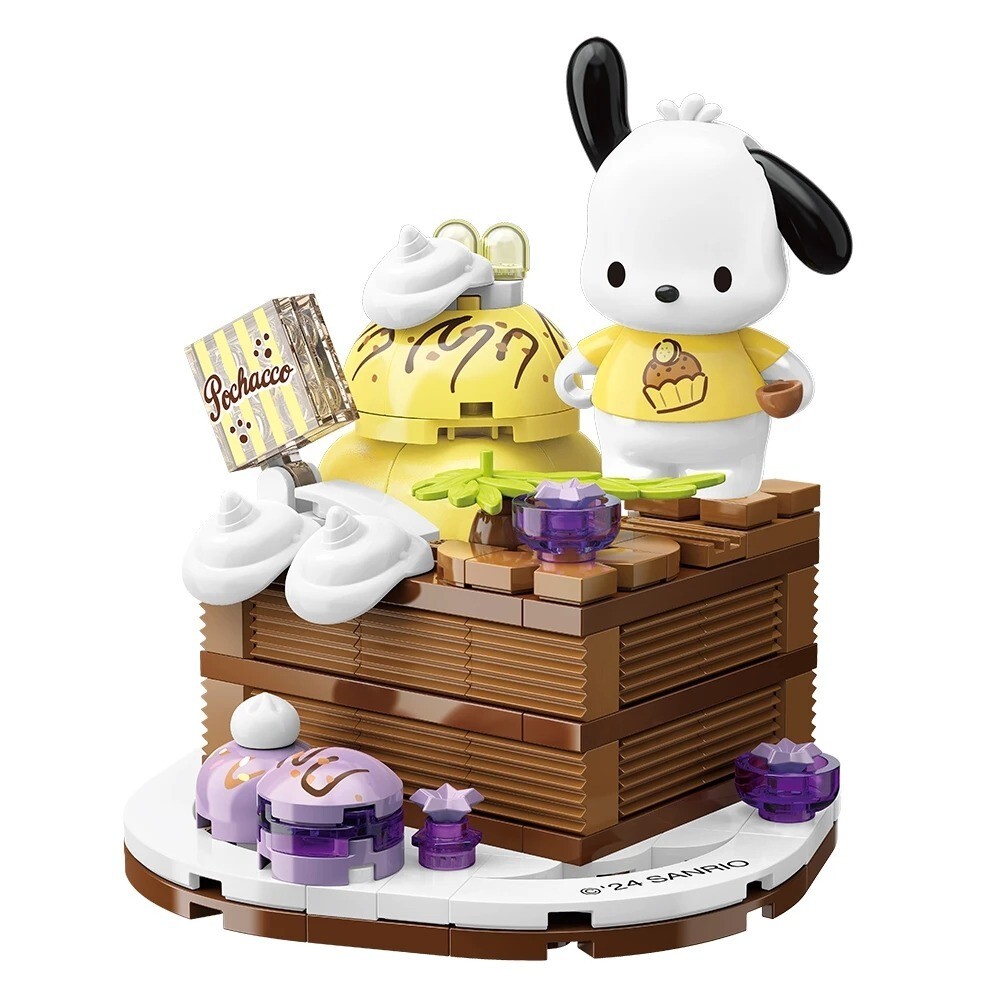 QMAN KEEPPLEY BLOCKS K20864 SANRIO POCHACCO CHOCOLATE CAKE | eBay