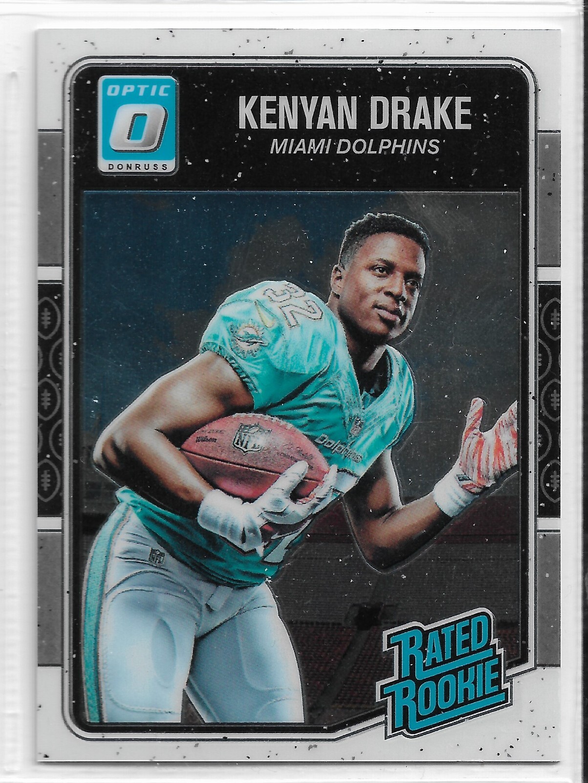 2016 Panini Donruss Optic Kenyan Drake Rated Rookie Base RC Card # 181