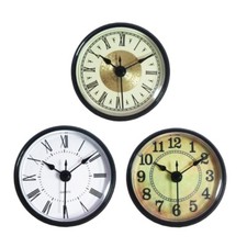 70mm Round Clocks Head Insert Roman/Arabic Nu...