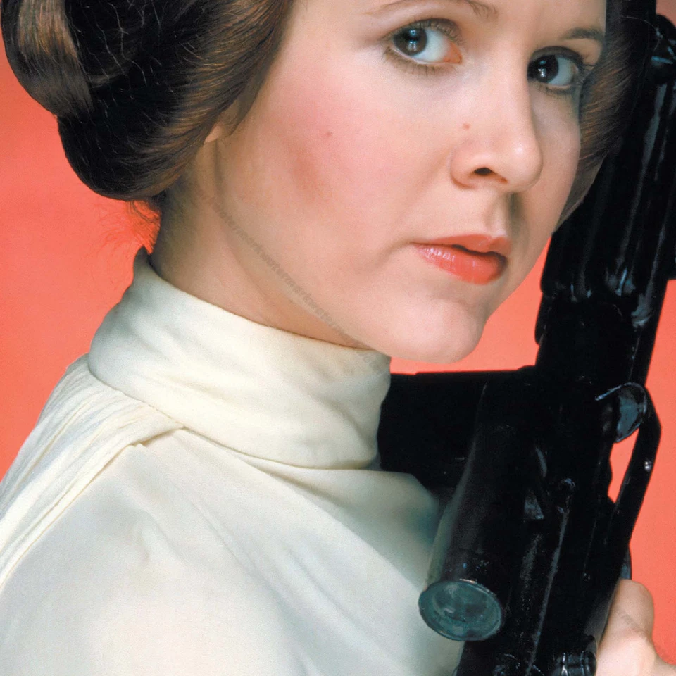 Princesa Leia Star Wars Póster Lienzo Película Cómic Arte Impresión #71 Foto 3 de 4