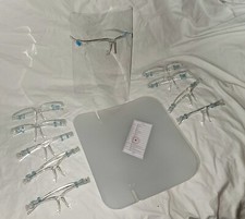 Safety Full Face Shield Reusable FaceShield Clear Washable Anti-Splash Lot 10