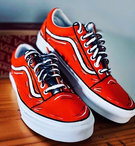 cartoon vans custom