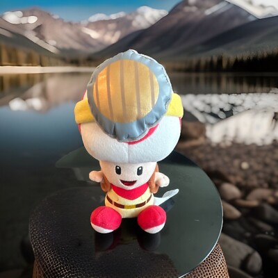 Captain Toad Treasure Tracker Plush - 2015 - Nintendo - Little Buddy LLC - 8''
