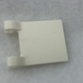 LEGO 2335pb134 White Flag 2 x 2 Square W/ Black Chinese Logogram '名誉'