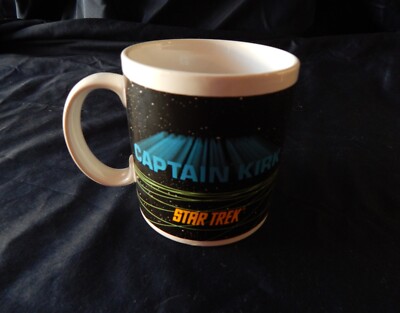 Vintage 1991 Star Trek Captain Kirk Mug Cup Hamilton Gifts P7517 New KDP-22