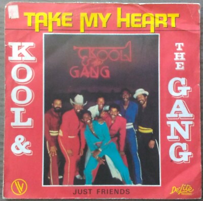 Vinyl 45T 7'' SP - Kool & the Gang - Take my heart - De-lite records - 101559