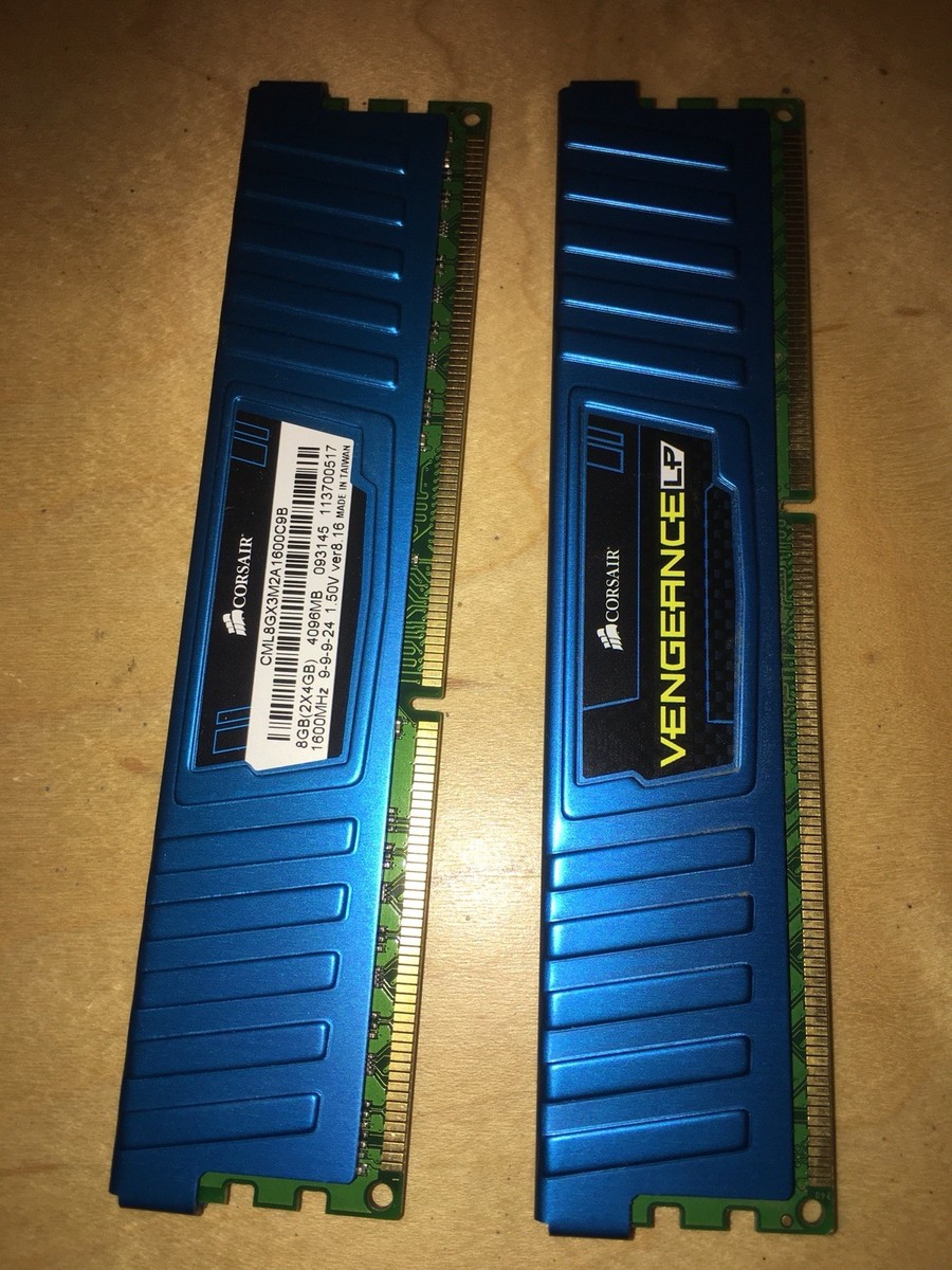 Corsair Vengeance Blue 8GB (2x4GB) DDR3 1600 MHz (PC3 12800