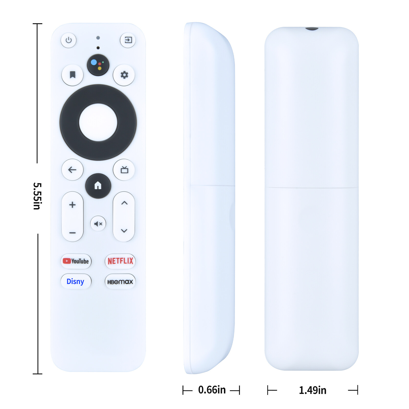 Voice Remote Control For ONN 100026240 Android TV 4K UHD Streaming Device