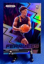2023-24 Panini Prizm DP Fearless Silver Prizm Sidy Cissoko Rookie #13 Spurs