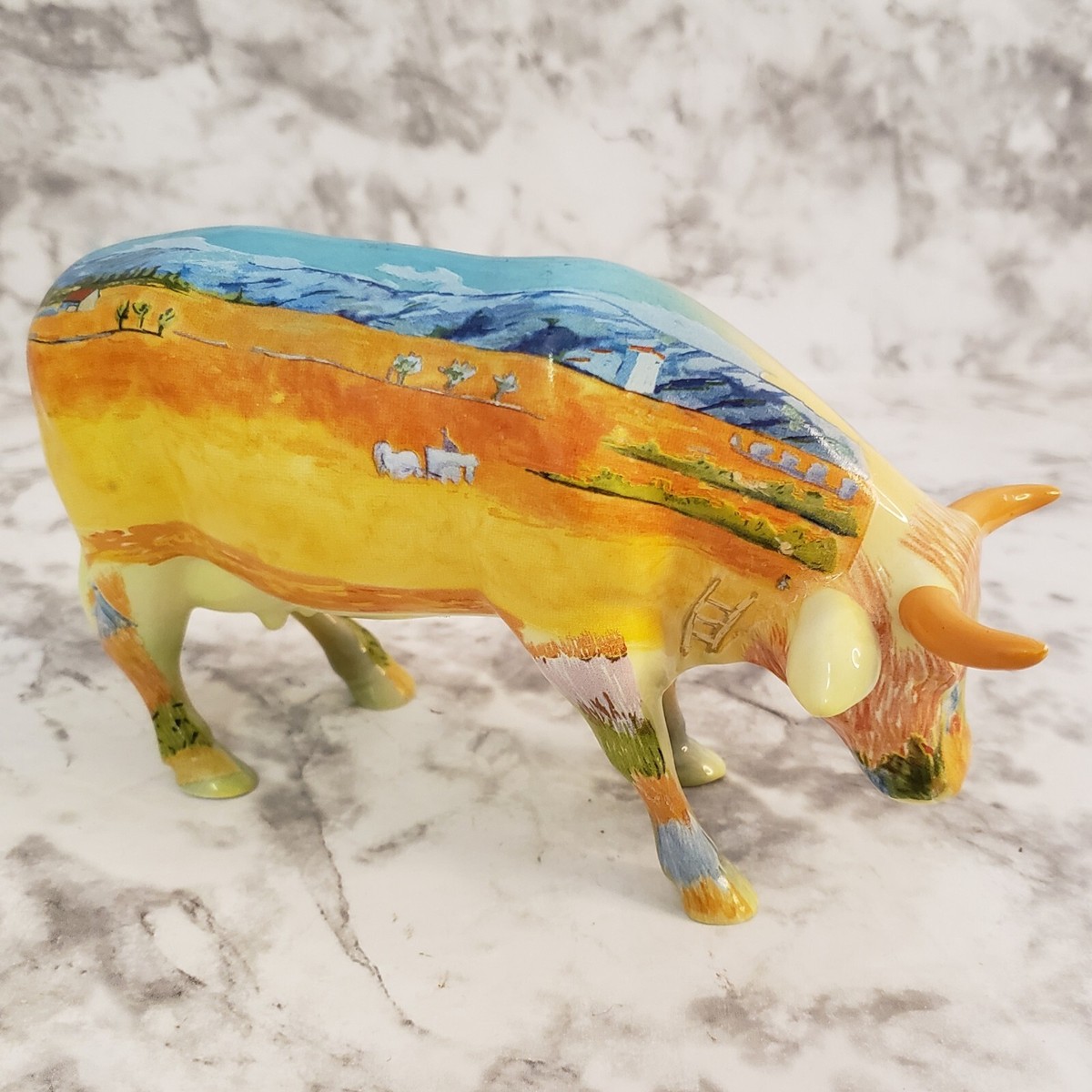 Cow Parade HOLDINGS CORPORATION (Vincent Van Gogh) #9174 Retired