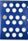 1918-1930-S Standing Liberty Quarters in Whitman Album Silver SLQ 25c Lot of 14