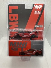 Mini GT 1:64 LB-Works Nissan GT-R Red Mijo Exclusives #345