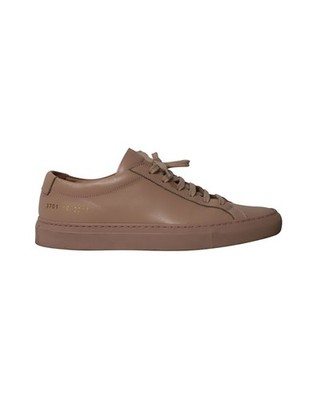 Common Projects Original Achillessehne in Leder Damen rosa UK Größe 3
