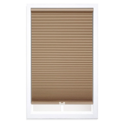 Dez Furnishings Cordless 1.5 Blackout Cellular Shade 54W X 64H Latte