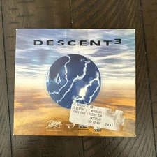 Descent 3 / Descent 3 Mercenary Expansion Pack PC Game, Duel Jewel Case