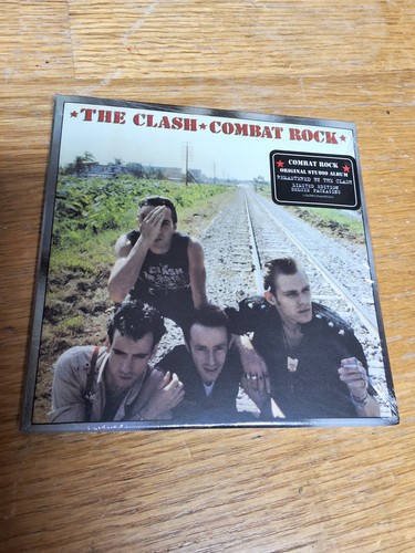 30 COPIES The Clash Combat Rock CD Epic Records 1982 Punk Rock MINT DISC - Afbeelding 3 van 3