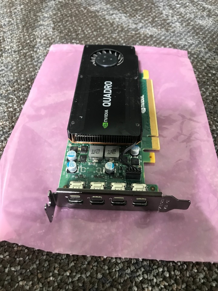 NVIDIA Quadro K1200 4GB GDDR5 Low Profile GPU 4x Mini DisplayPort | eBay