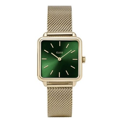 Cluse La Tetragone Women's Quartz Gold Stainless Steel Watch CW0101207013
