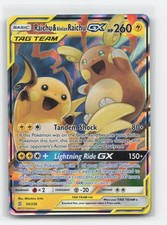 Raichu & Alolan Raichu GX 54/236 - Holo GX Rare Unified Minds Pokemon NM on eBay