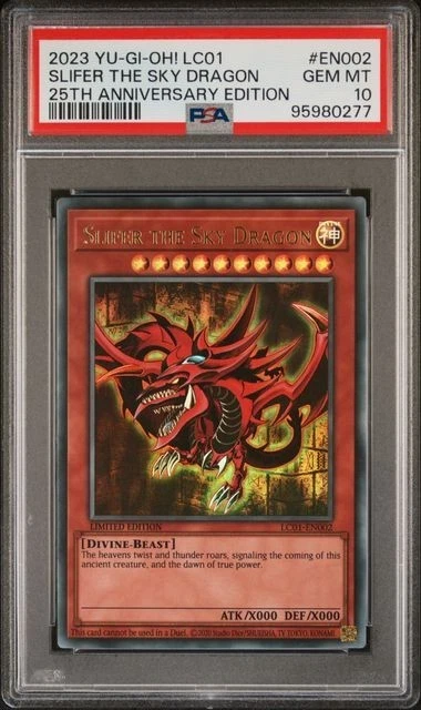 Slifer The Sky Dragon Yu-Gi-Oh! TCG Professional Sports