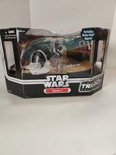 NEW SEALED DAMAGED BOX Star Wars Original Trilogy Slave 1 Boba Fett 2004