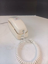 Lucent 210 Trimline Analog/Digital Corded Phone Beige - TESTED