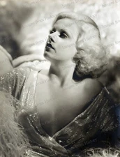 8x10 Print Jean Harlow Dinner at Eight MGM 1933 Portrait by George Hurrell #EAD