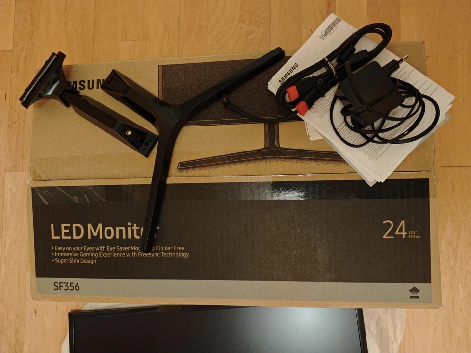 Samsung S24F356FHU Monitor 23,5 Zoll PLS VESA FullHD HDMI Bildschirm - Bild 3 von 4