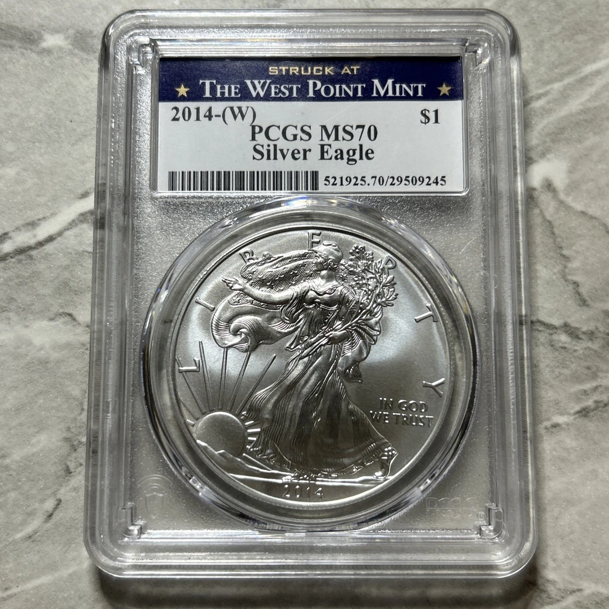 American Eagle MS 70 Graded 2014 Silver Bullion Coins for sale | eBay