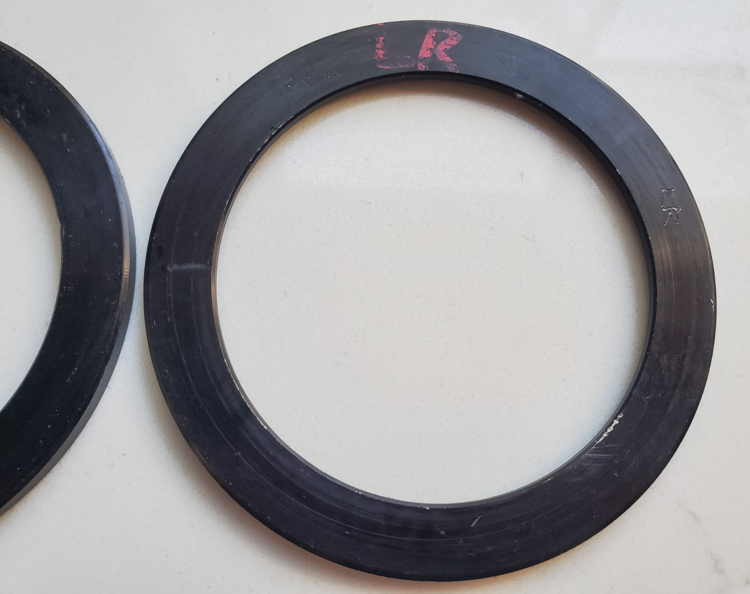 Ferrari F40 Front Suspension Shock Absorber Spacer #138754 -NEW PAIR-