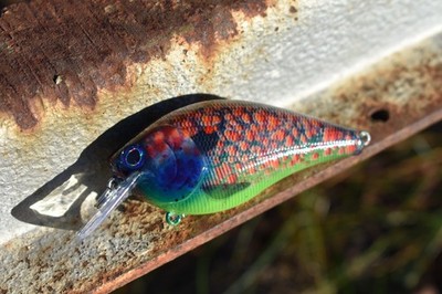 Howell Custom Lures- Glow Seed -custom painted fishing lures Crankbait Swimbait