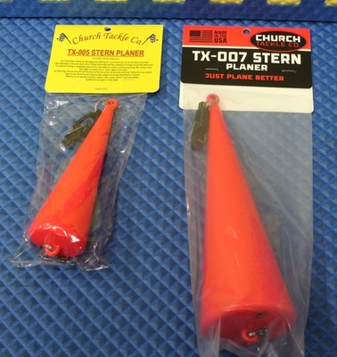 Church Tackle Stern Planer TX- CHOOSE YOUR SIZE!