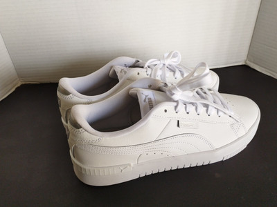 Puma Jada Renew Sneaker 386401-01 Women's White Leather Size 10