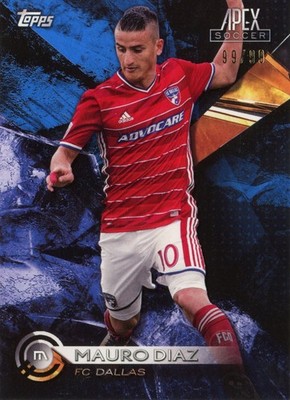 Topps 2016 Apex Mauro Diaz #59 99/99 Blue Parallel Card