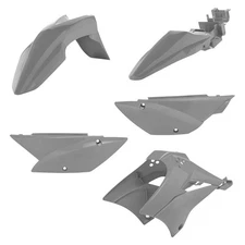 Acerbis Replica Plastic Kit Grey For Kawasaki KLX110 2010-2020