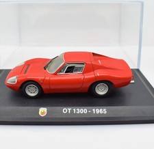 Modellino auto FIAT ABARTH OT 1300 scala 1:43 diecast modellismo collezione ixo