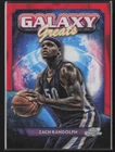 2023 Topps Cosmic Chrome Basketball Red Flare Refractor Zach Randolph #GG-31