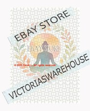 500 piece jigsaw puzzle Meditation wreath serenity minimal