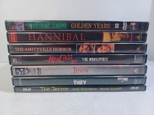 HORROR MOVIE DVD LOT OF 7 THRILLER SUSPENSE