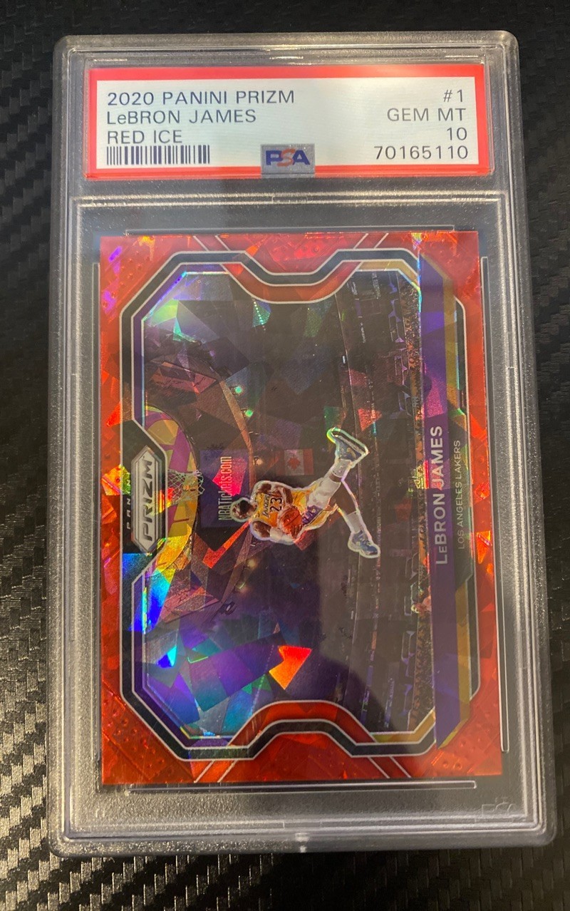 LeBron James 2020 Prizm #1 Red Ice Price Guide - Sports Card Investor